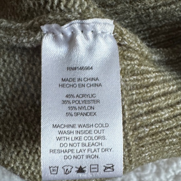 Grey collective women’s Sweater size Large Preppy Feminine vibes- 80’s look - Picture 10 of 11